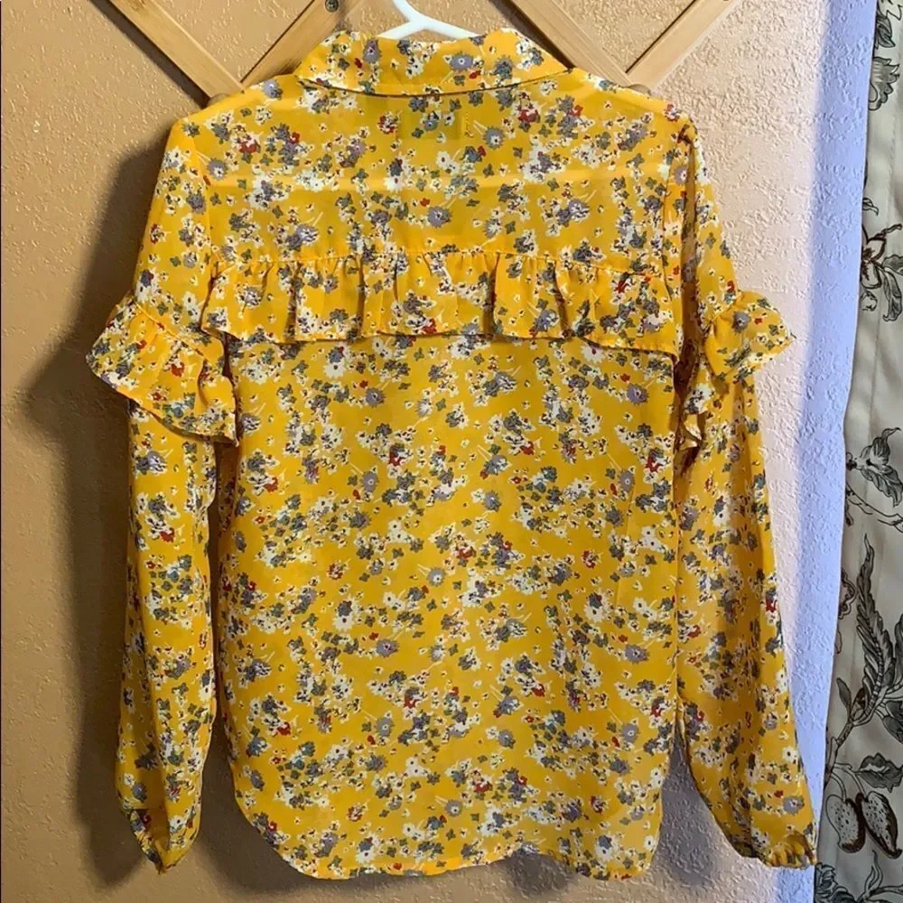 Kidpik Outfit Jean Jacket, Blouse, Dress Size 5/6